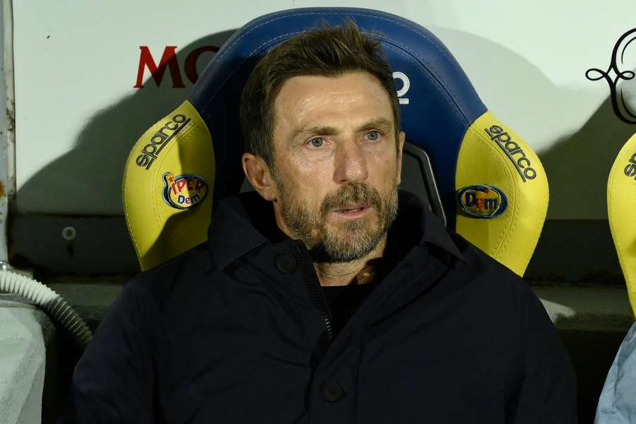 Eusebio Di Francesco, treinador do Frosinone