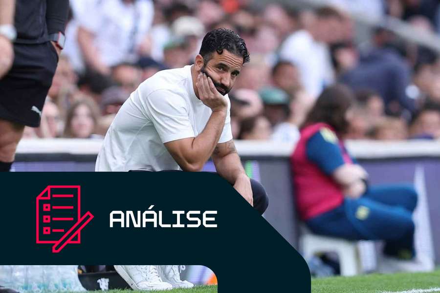 Ruben Amorim, treinador do Manchester United