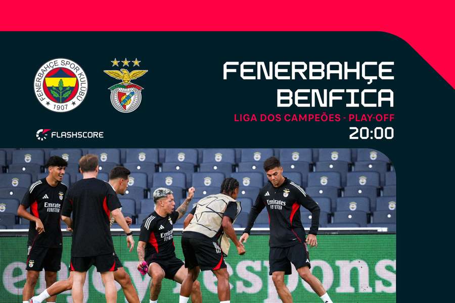 Benfica mede forças com o Fenerbahçe