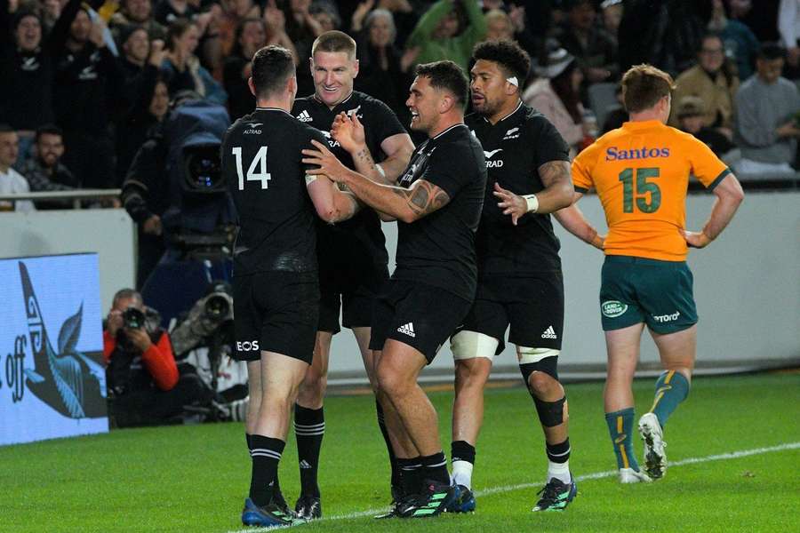 New Zealand will now wait to see the outcome of South Africa's match with Argentina to see if they will win the Rugby Championship