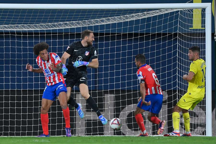 O erro de Oblak no segundo golo