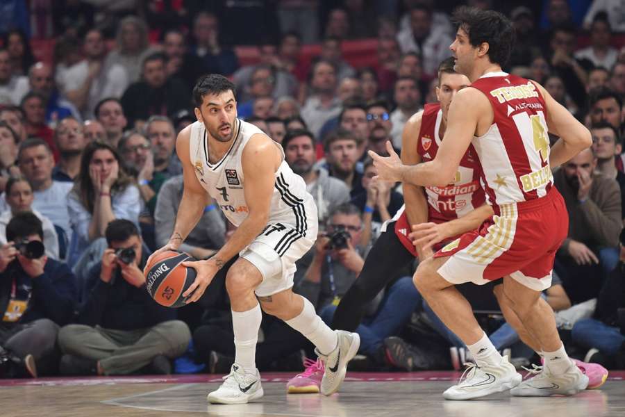 Campazzo, durante el Estrella Roja-Real Madrid