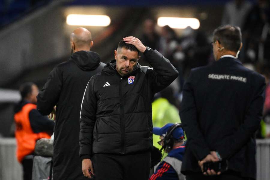 Pierre Sage face à l'OM.