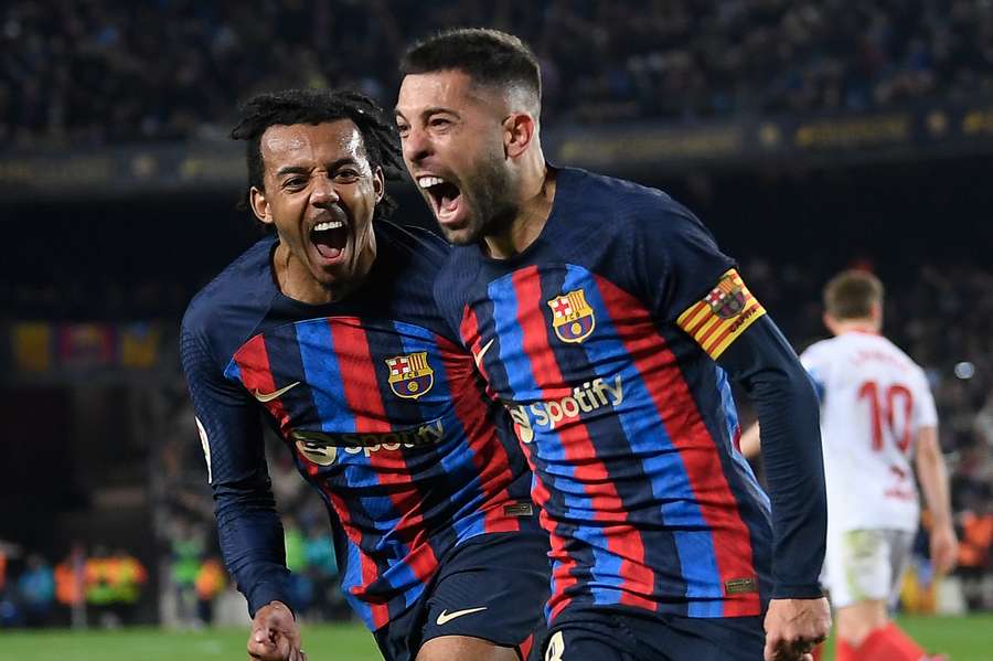 Jordi Alba marcou o gol que abriu o caminho para a boa vitória do Barcelona