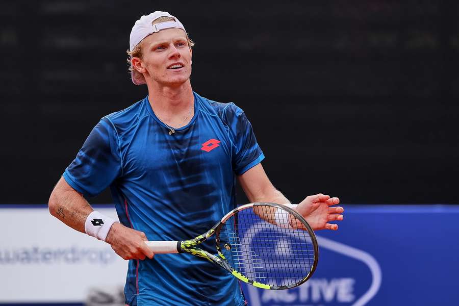 De Jong verloor met 6-2 6-2 van Zverev in Hamburg