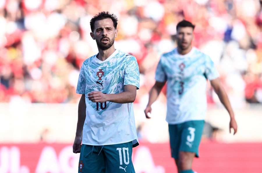Bernardo Silva ao serviço de Portugal