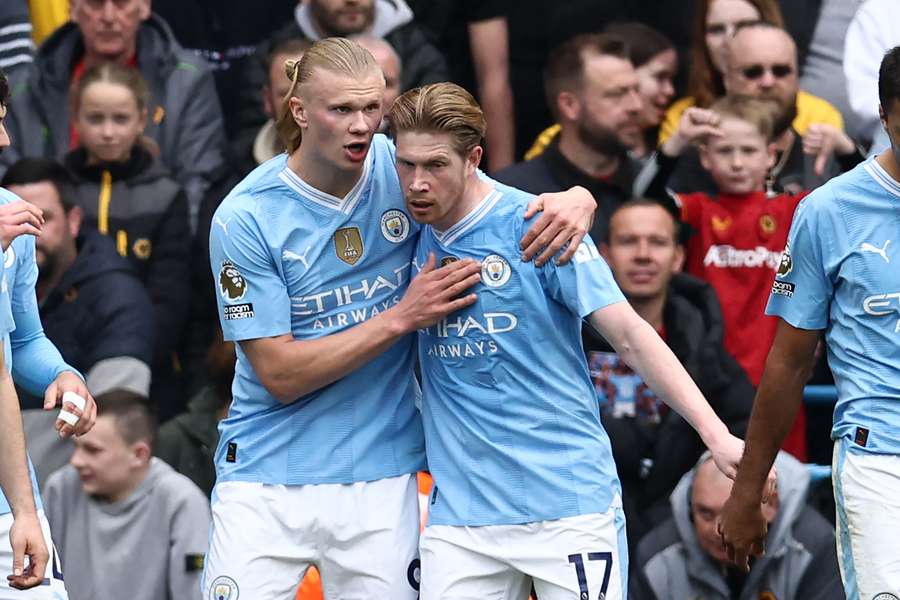 Manchester City's Erling Haaland is the Premier League's leading goalscorer