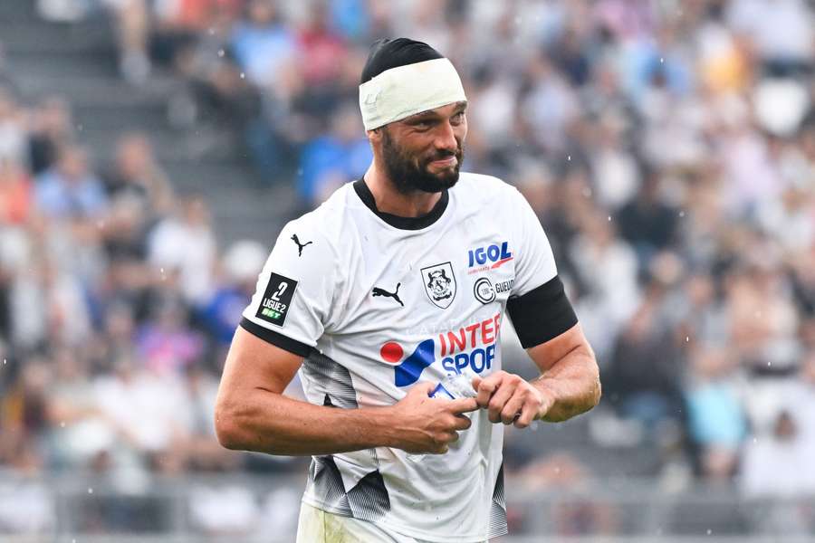 Andy Carroll in action for Amiens last season