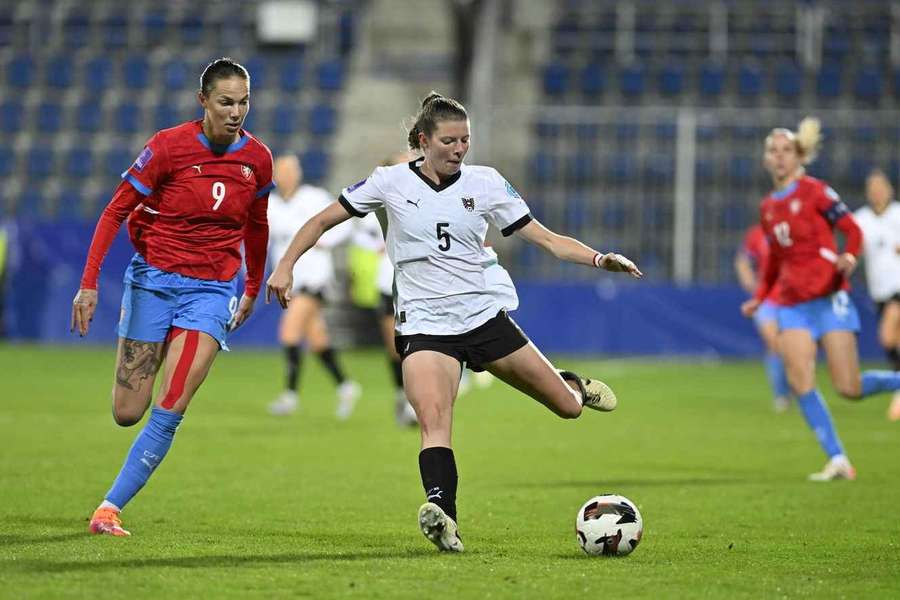 ÖFB-Frauen besiegen Tschechien und bleiben in Liga A ÖFB-Frauen besiegen Tschechien und bleiben in Liga A