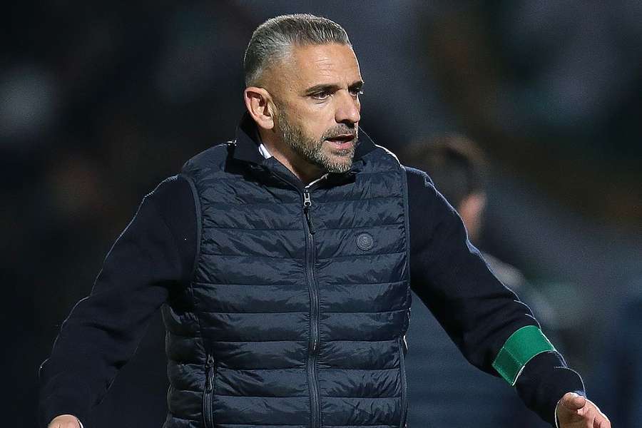 Rui Borges, treinador do Sporting