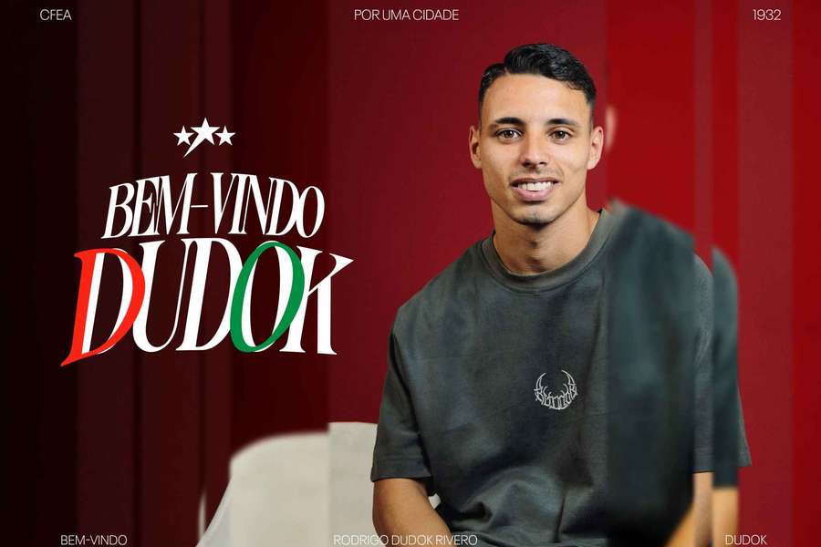 Dudok apresentado na Reboleira Dudok apresentado na Reboleira