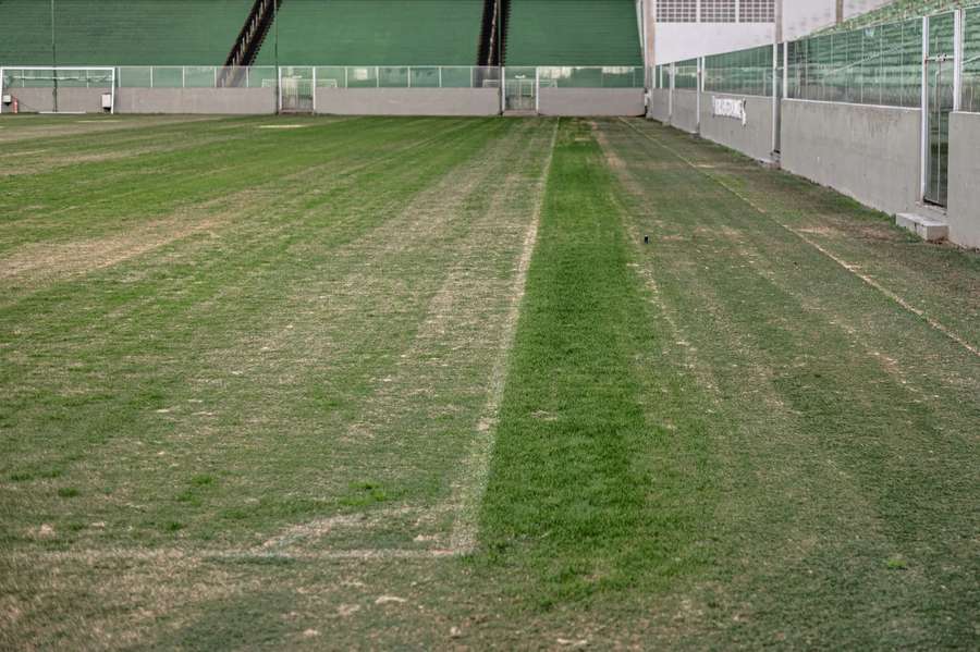 L'Independência Arena fait l'objet de travaux d'entretien.