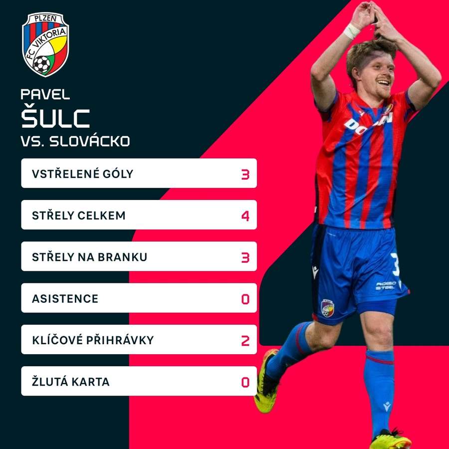 Statistiky Pavla Šulce