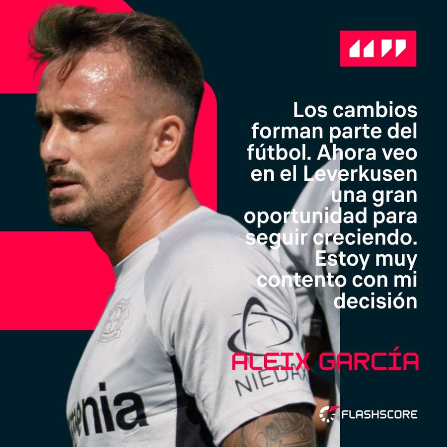 Declaraciones de Aleix García