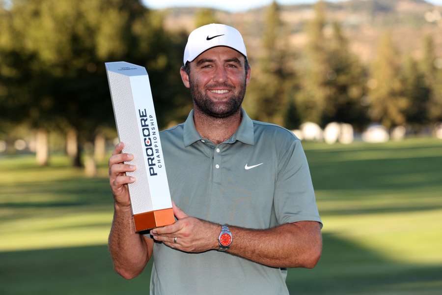 Scheffler celebrates another win