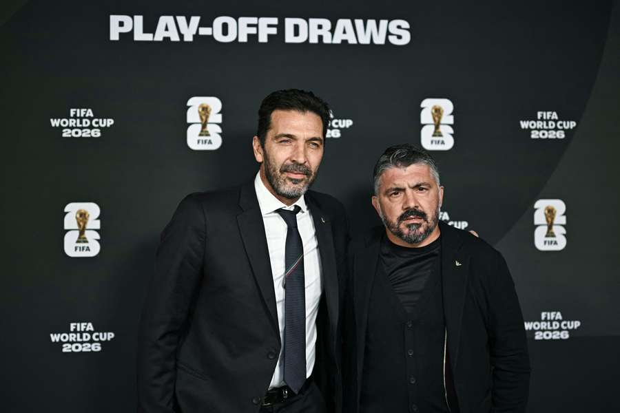 Gennaro Gattuso e Gigi Buffon a Zurigo per il sorteggio