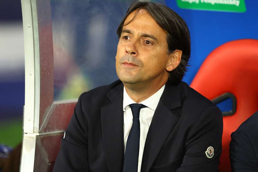 Inter Milan coach Simone Inzaghi