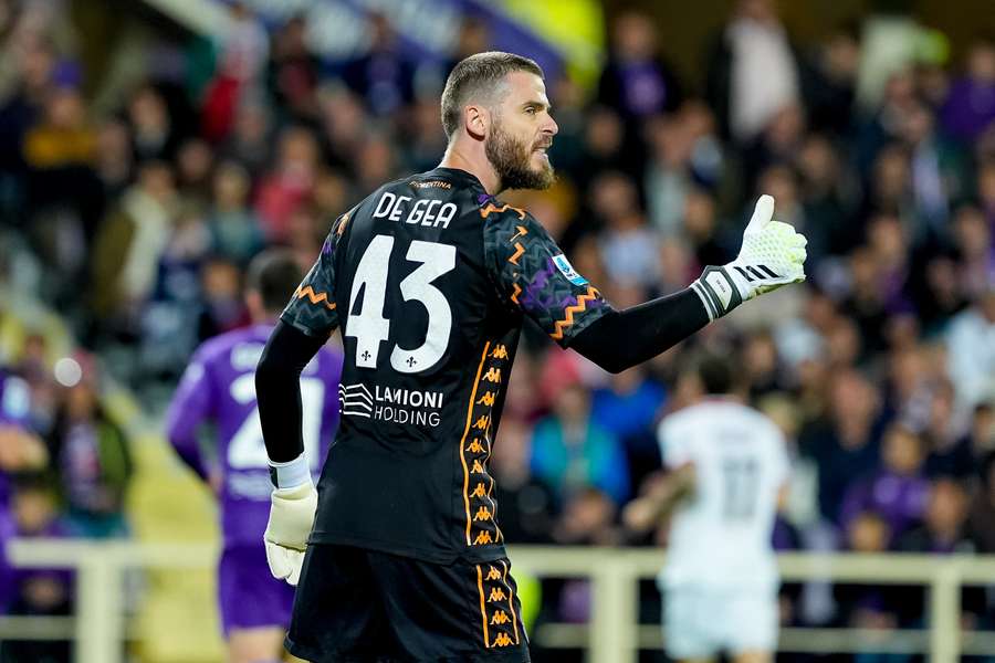 De Gea, héroe de la Fiorentina ante el Milan