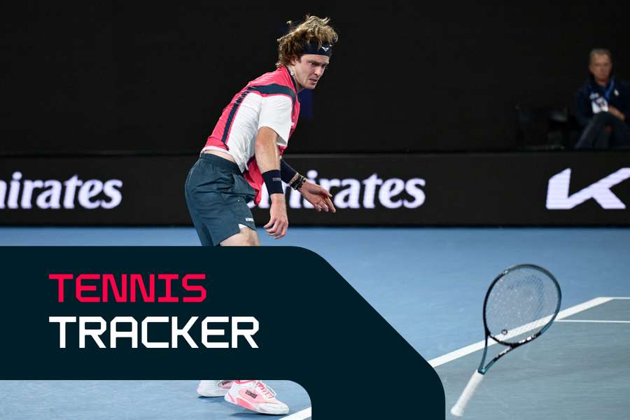 Rublev is in action this afternoon