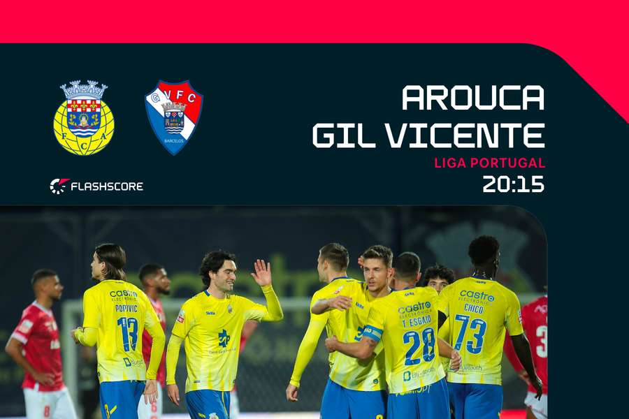 Arouca recebe Gil Vicente 