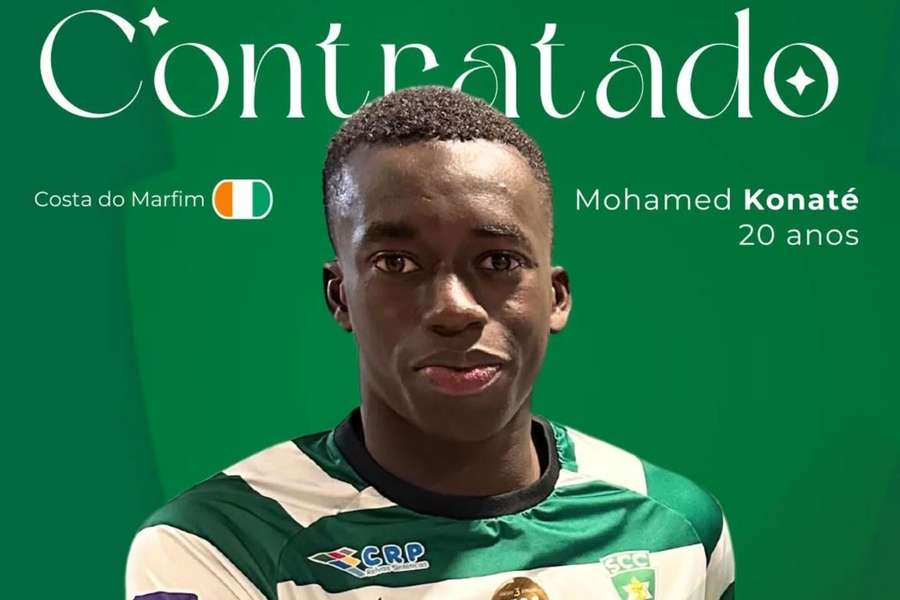 Mohamed Konaté é reforço do Covilhã