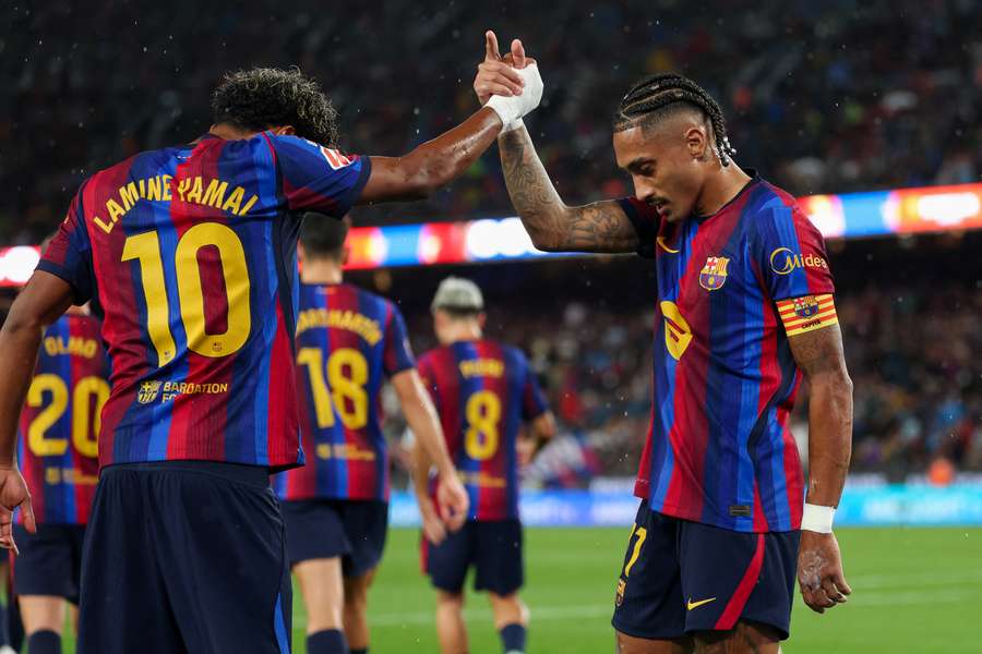 Yamal e Raphinha, autori di 19 gol assieme in questo primo scorcio di stagione Yamal e Raphinha, autori di 19 gol assieme in questo primo scorcio di stagione