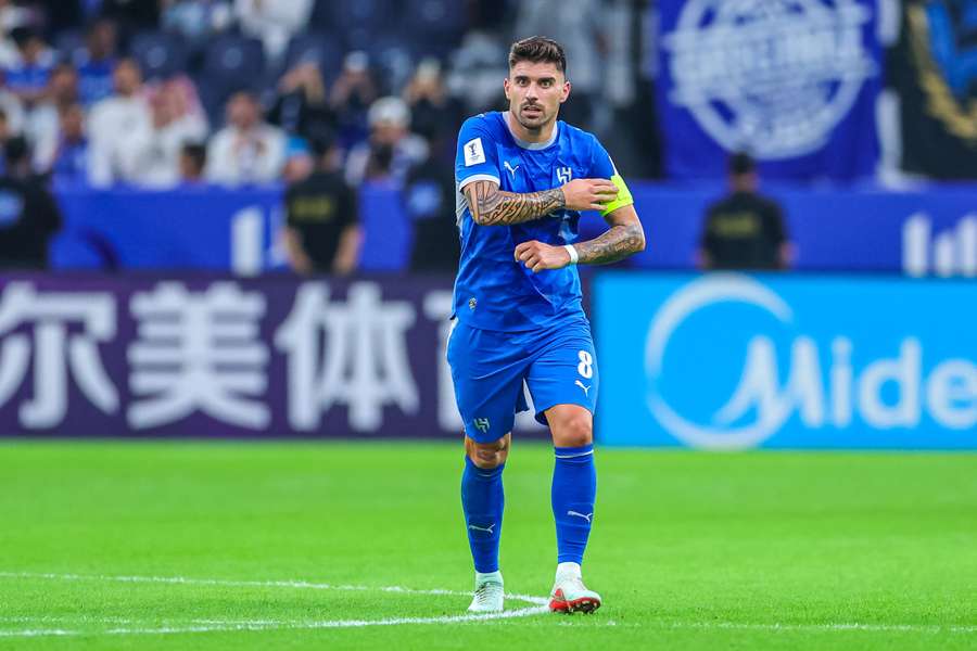 Al Hilal's Ruben Neves in action