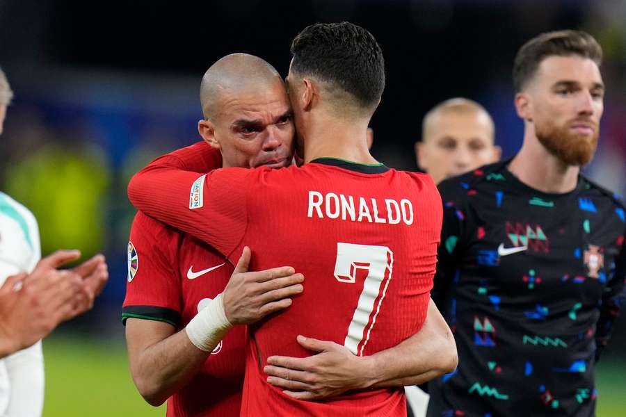 Geen happy end voor Pepe en Ronaldo