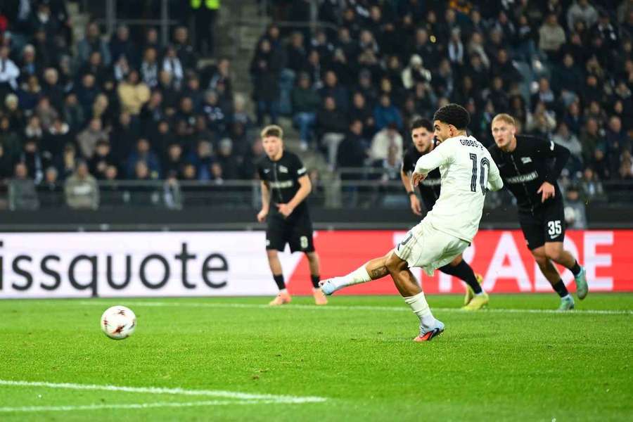 Morgan Gibbs-White, del Nottingham Forest Morgan Gibbs-White, del Nottingham Forest