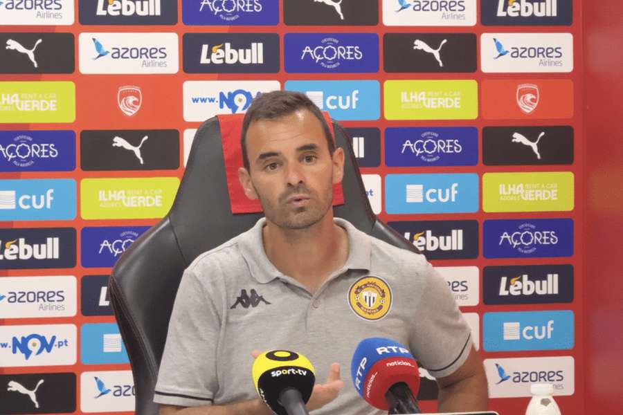 João Gião, treinador do Nacional João Gião, treinador do Nacional