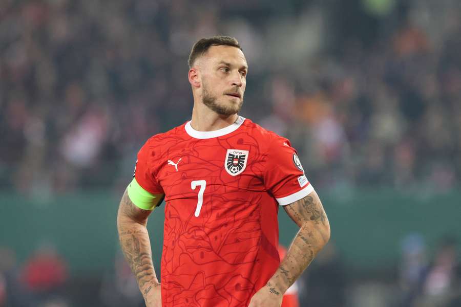 Marko Arnautovic will lead the line for Austria at the World Cup Marko Arnautovic will lead the line for Austria at the World Cup