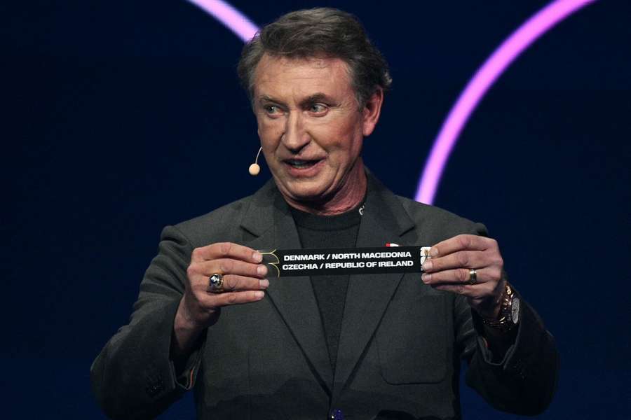 Český tým vytáhl legendární hokejista Gretzky.