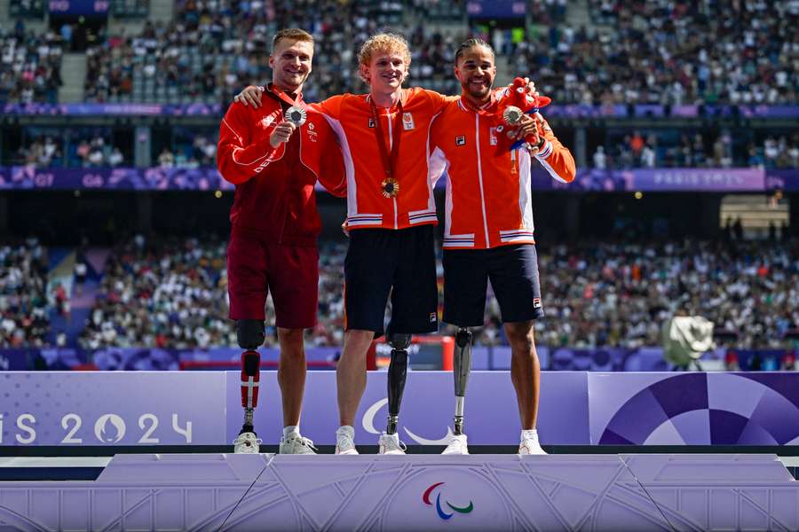 Joel De Jong won een gouden medaille voor Nederland