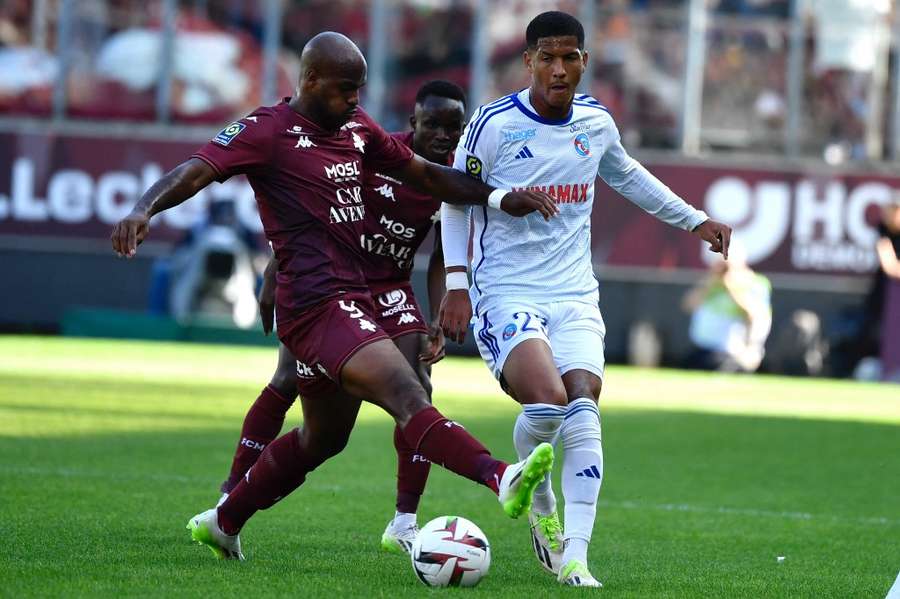 Strasbourg and Metz played out a close encounter on Sunday afternoon