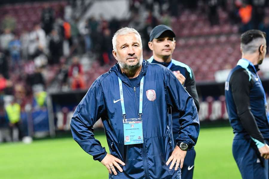 Dan Petrescu, antrenorul lui CFR Cluj