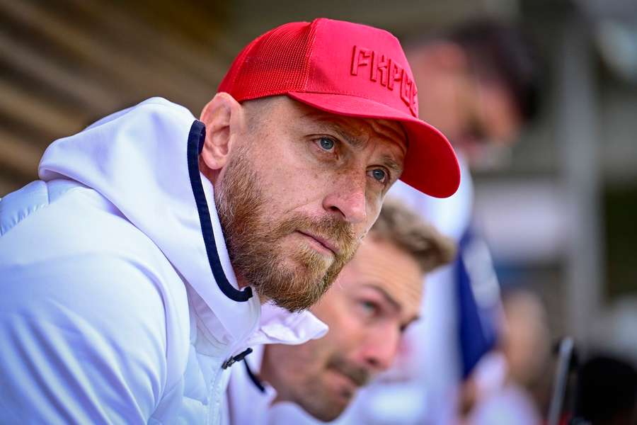 Pardubický trenér David Střihavka byl po baráži naštvaný kvůli vyloučení, na tým byl pyšný.