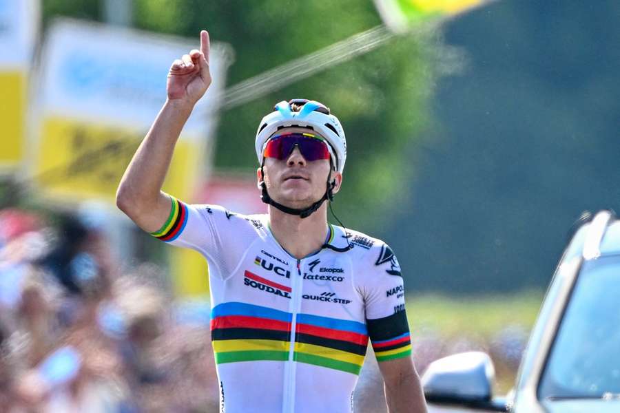 Belgianul Remco Evenepoel i-a adus un omagiu lui Gino Maeder 