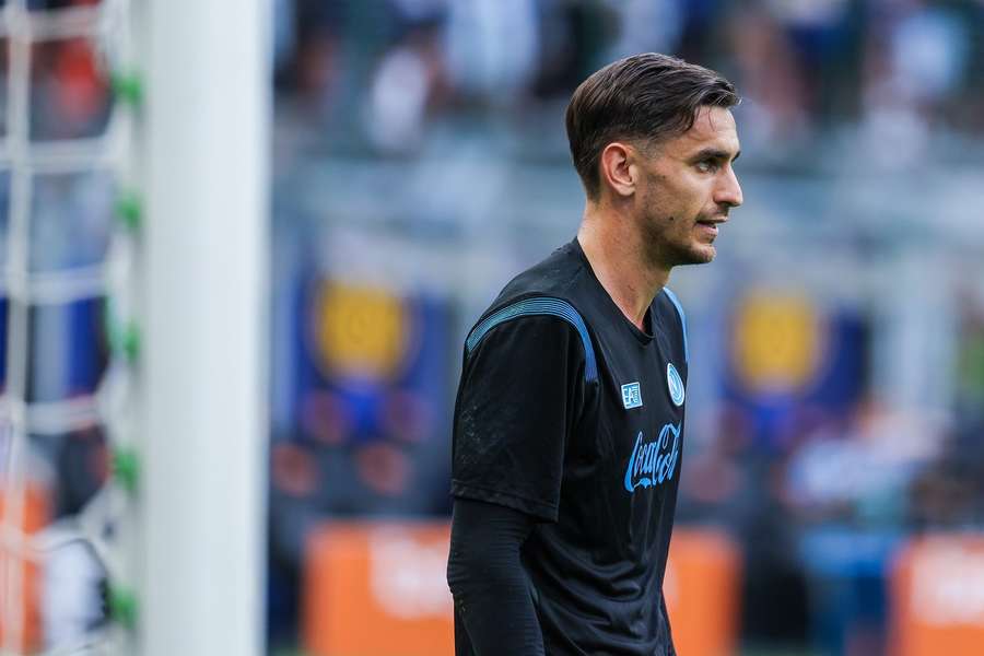 Meret, portiere del Napoli Meret, portiere del Napoli