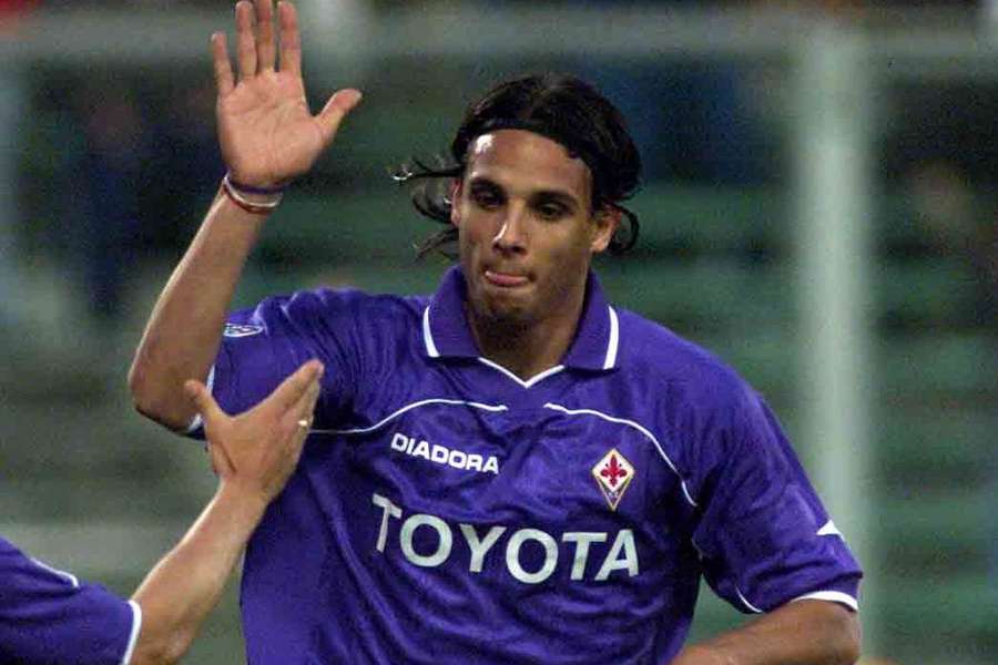 Nuno Gomes jogou na Fiorentina entre 2000 e 2002