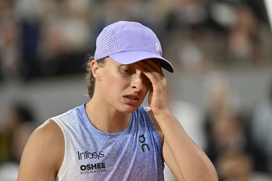 Iga Swiatek was dumped out by Aryna Sabalenka