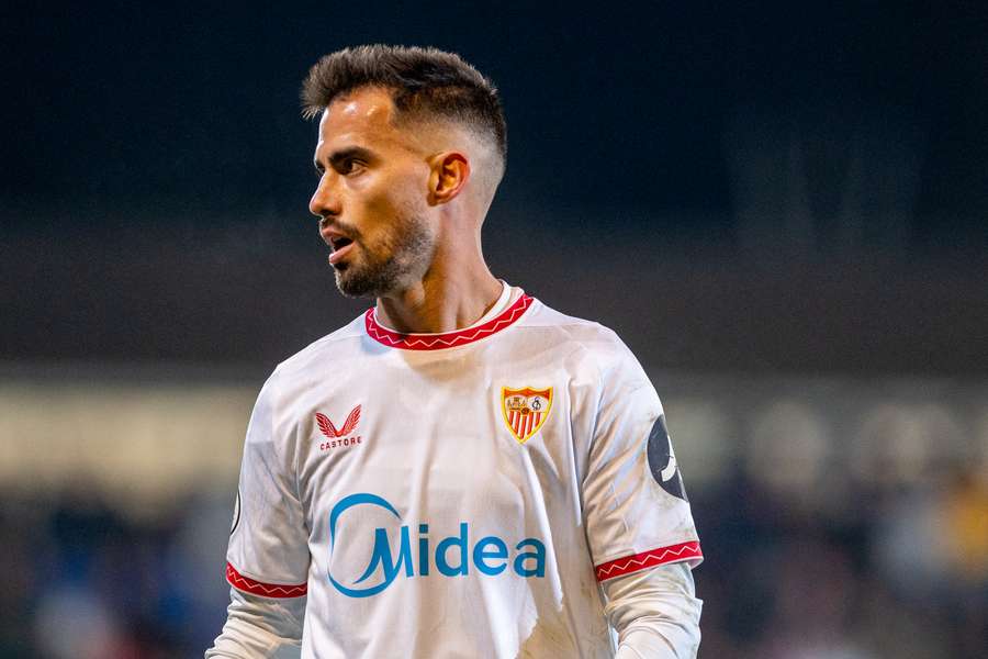 Suso, durante uno de los pocos partidos que ha jugado a las órdenes de García Pimienta