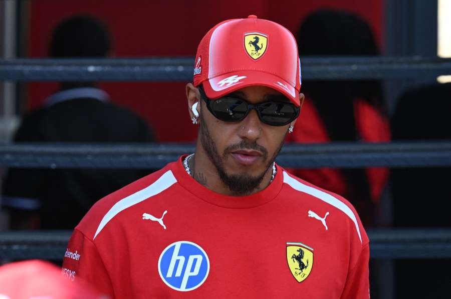 Lewis Hamilton à Bakou ce mercredi. Lewis Hamilton à Bakou ce mercredi.