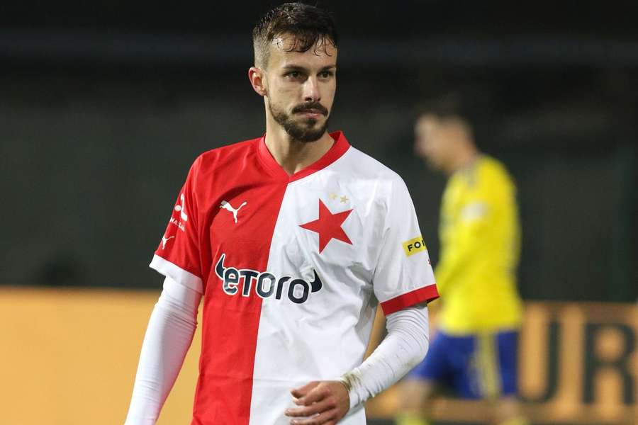 Jakub Hromada v aktuální sezoně neodehrál za Slavii ještě ani minutu.