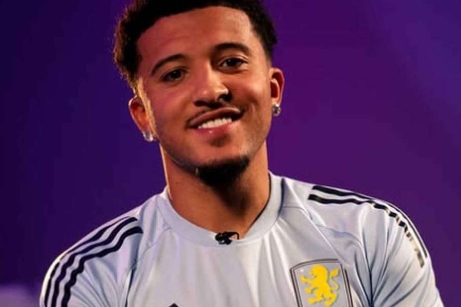 Jadon Sancho hledá v této sezoně štěstí na hostování v Aston Ville