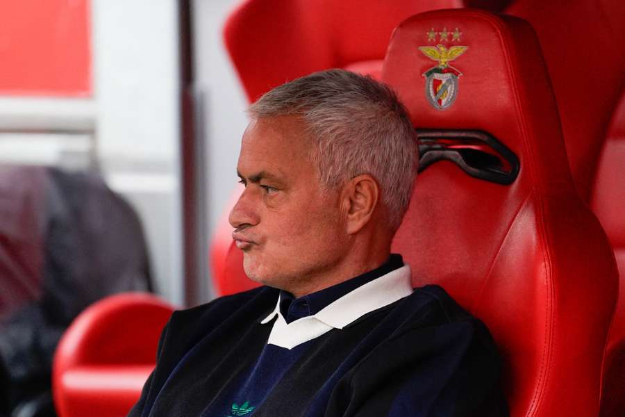 Mourinho po zápase na Benfice.