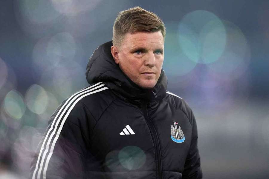 L'entraîneur de Newcastle Eddie Howe.