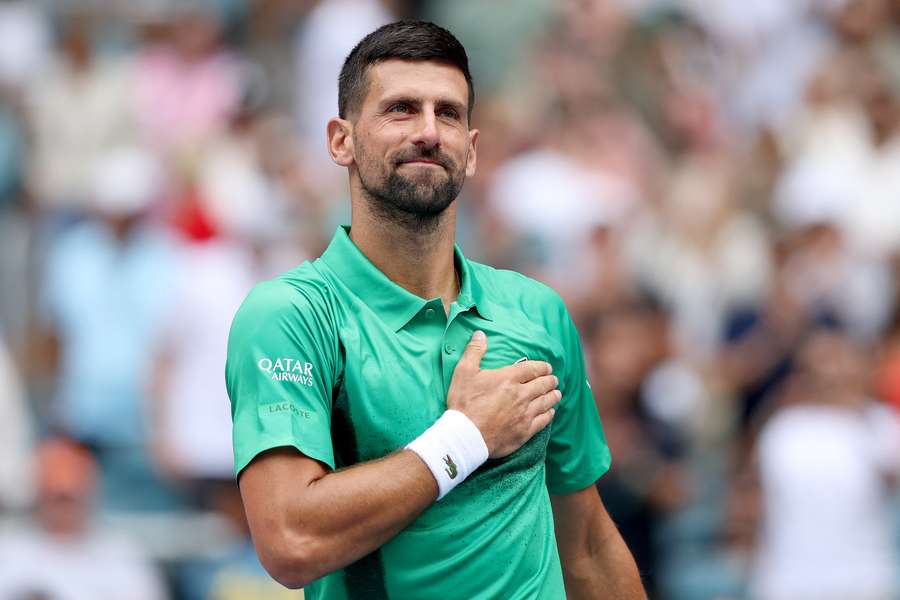 Djokovic, en Miami