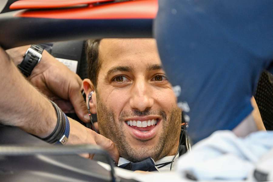 De altijd goedschikse Daniel Ricciardo