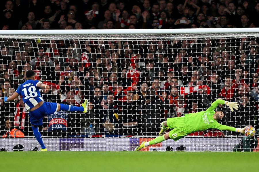 La tanda de penaltis entre Arsenal y Oporto fue la primera en la Liga de Campeones desde la campaña 2015/16.
