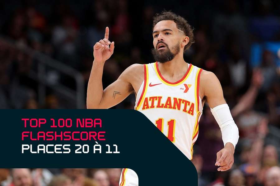 Trae Young, toujours dans le gratin des meneurs.